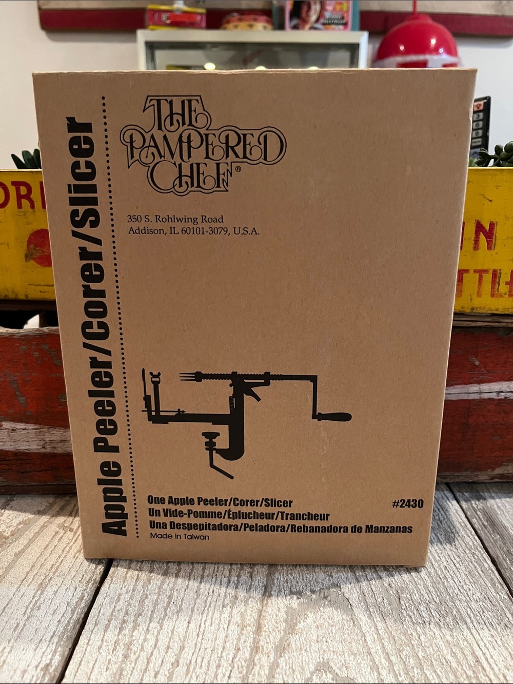 The Pampered Chef Apple Peeler/Corer/Slicer